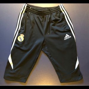 Vintage Adidas Real Madrid Long Shorts